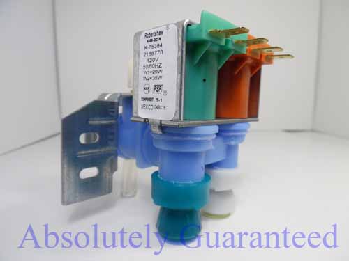 OEM Whirlpool Ice Maker Dual Valve Part # 4318046