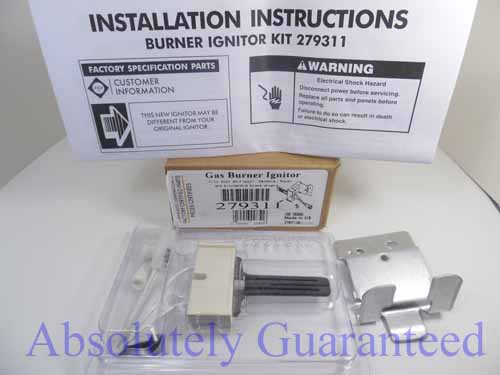 OEM Whirlpool Dryer Igniter Part # 279311